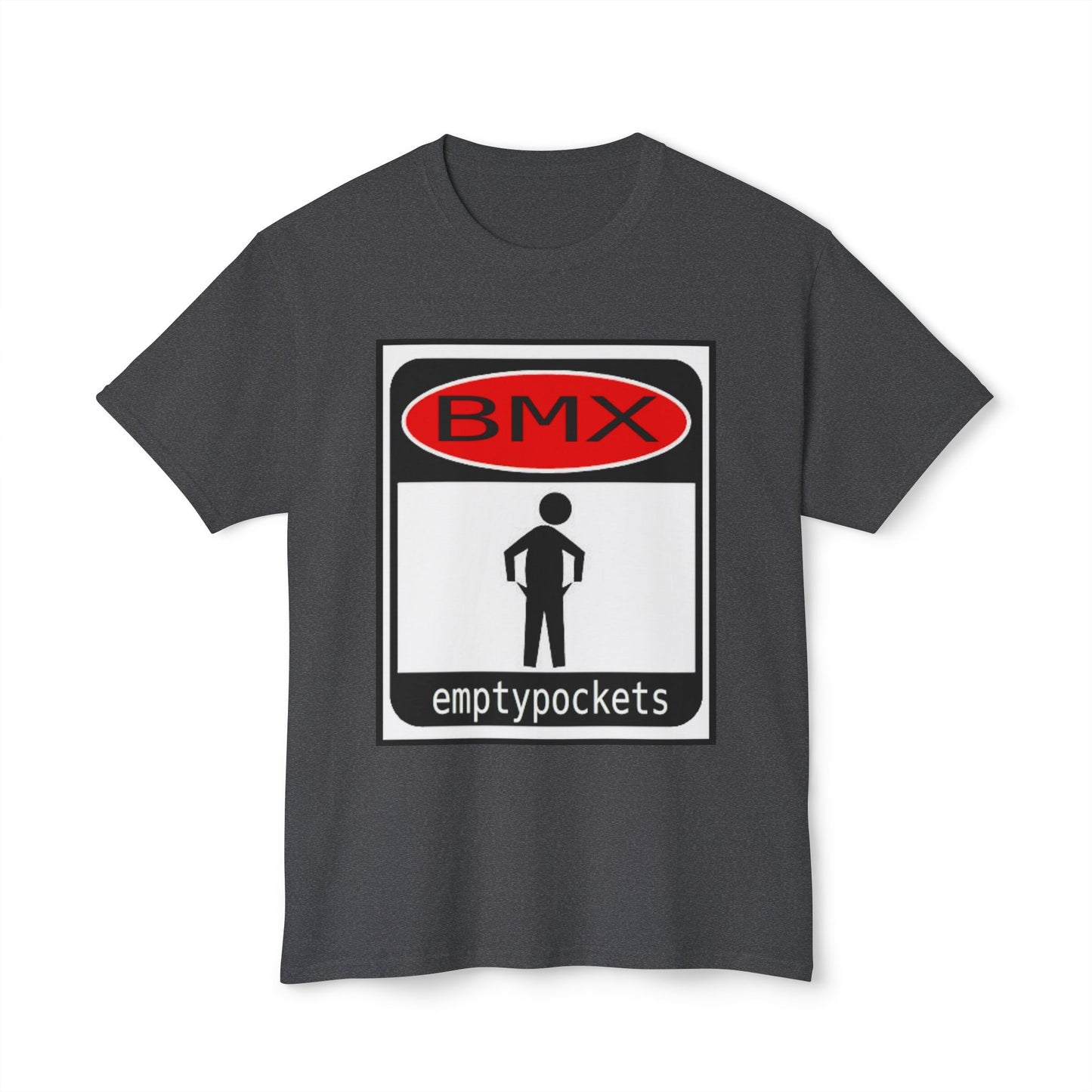 EPBMX warning sign- mens cotton T