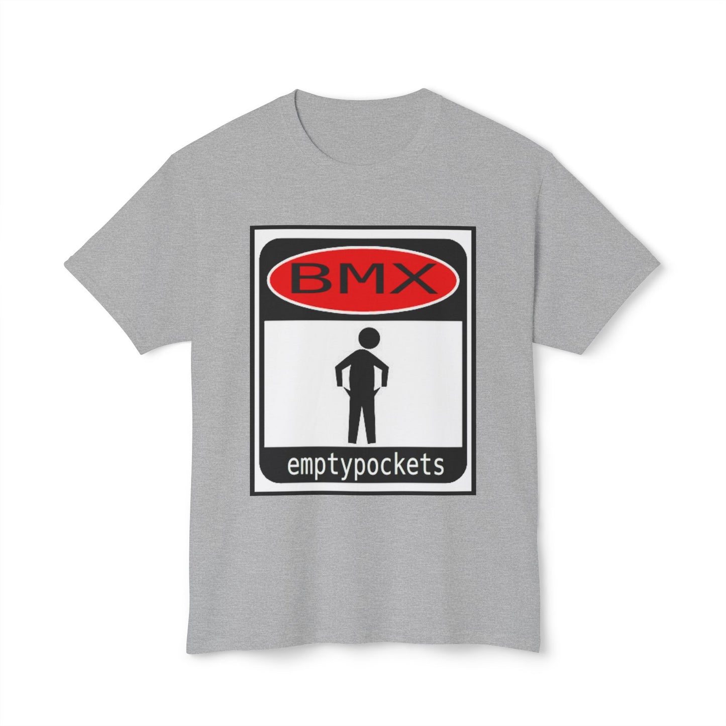 EPBMX warning sign- mens cotton T