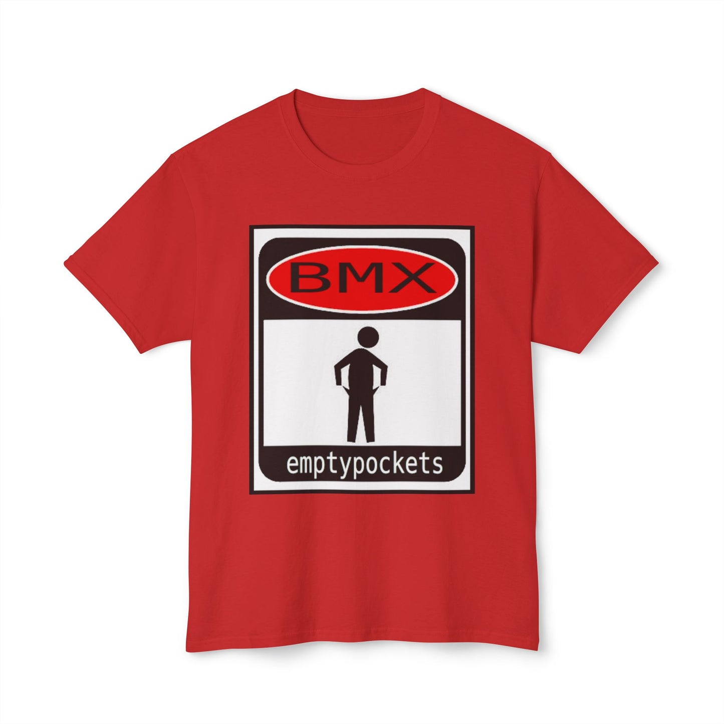 EPBMX warning sign- mens cotton T