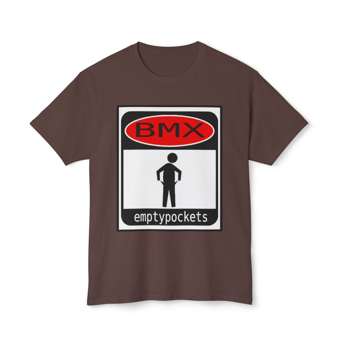 EPBMX warning sign- mens cotton T