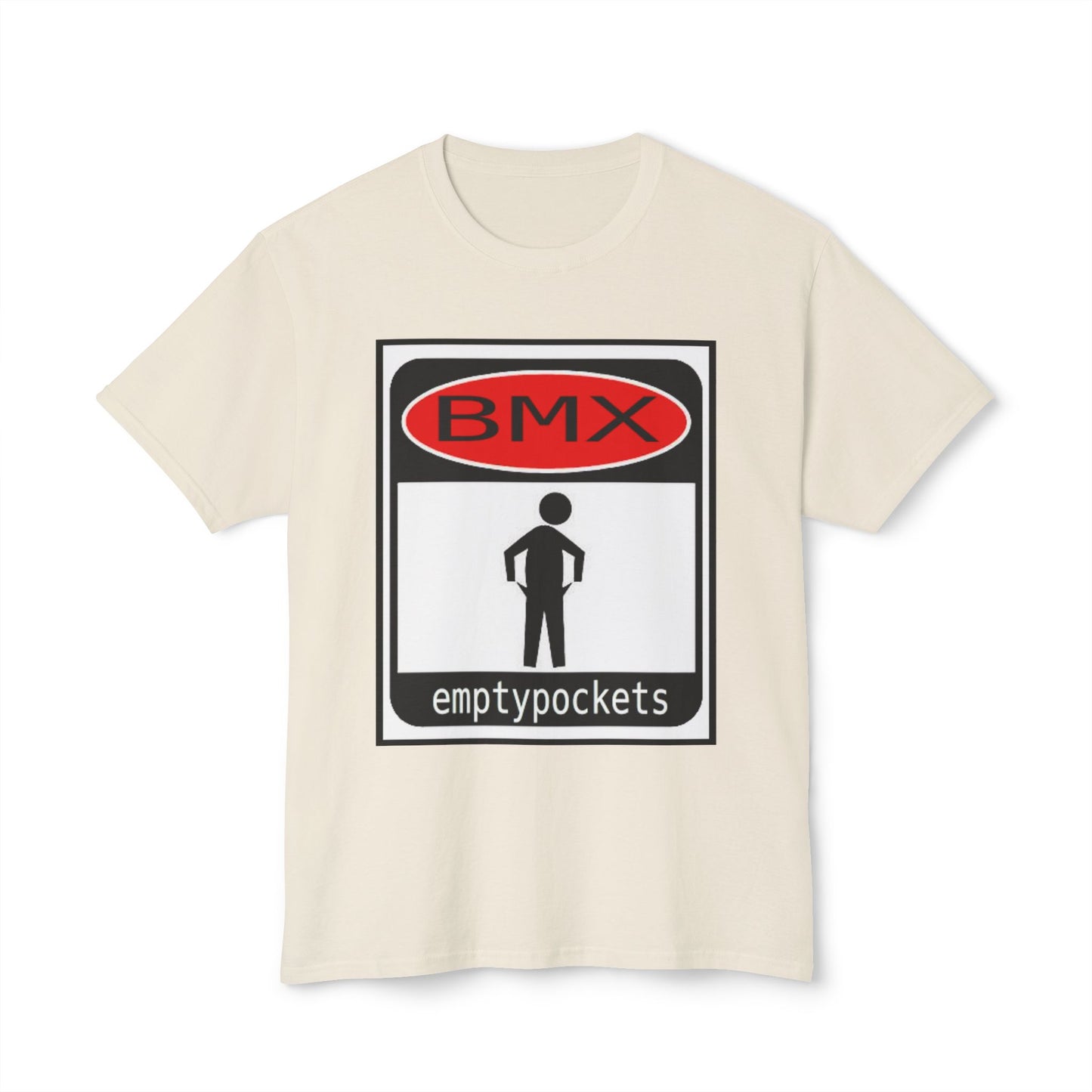 EPBMX warning sign- mens cotton T