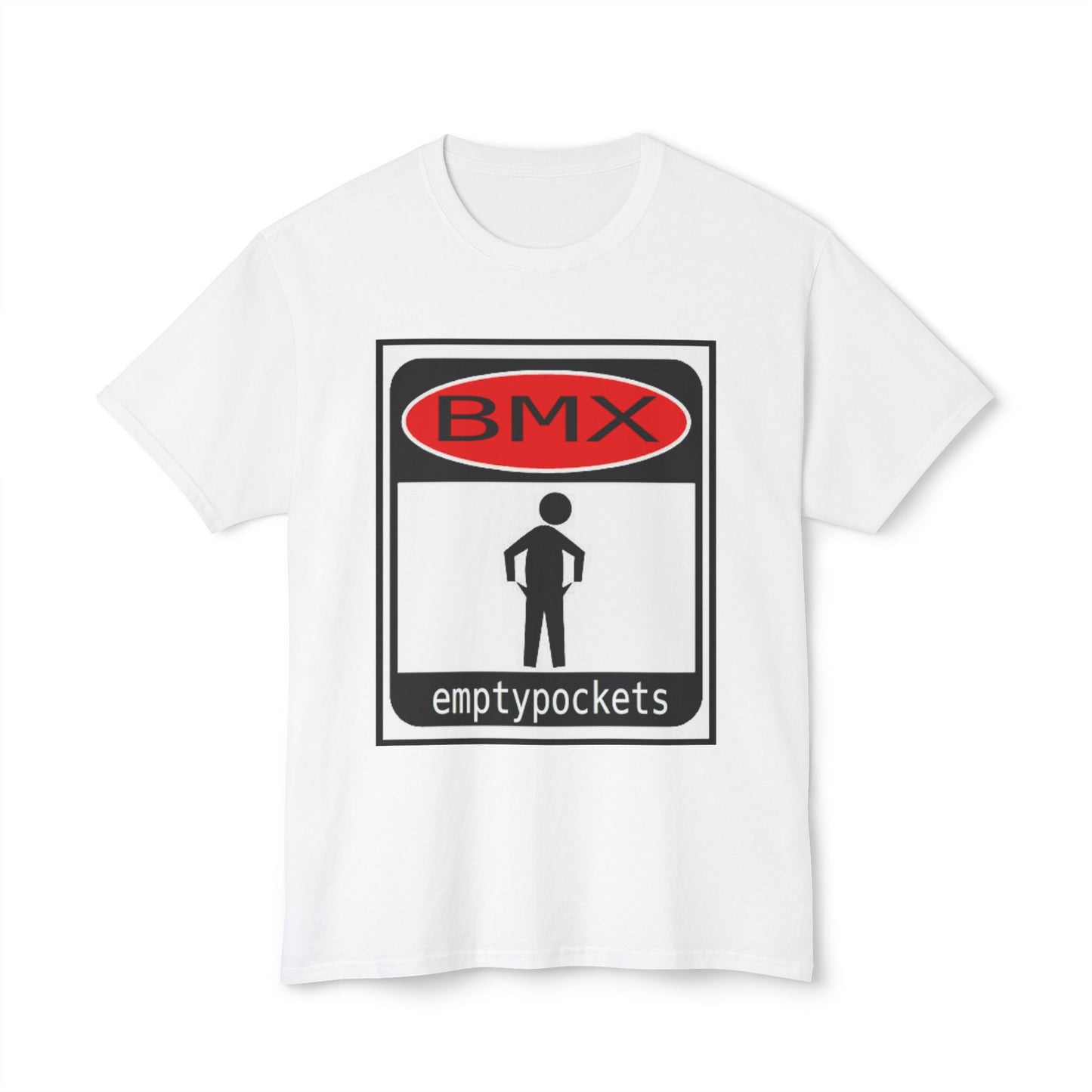 EPBMX warning sign- mens cotton T