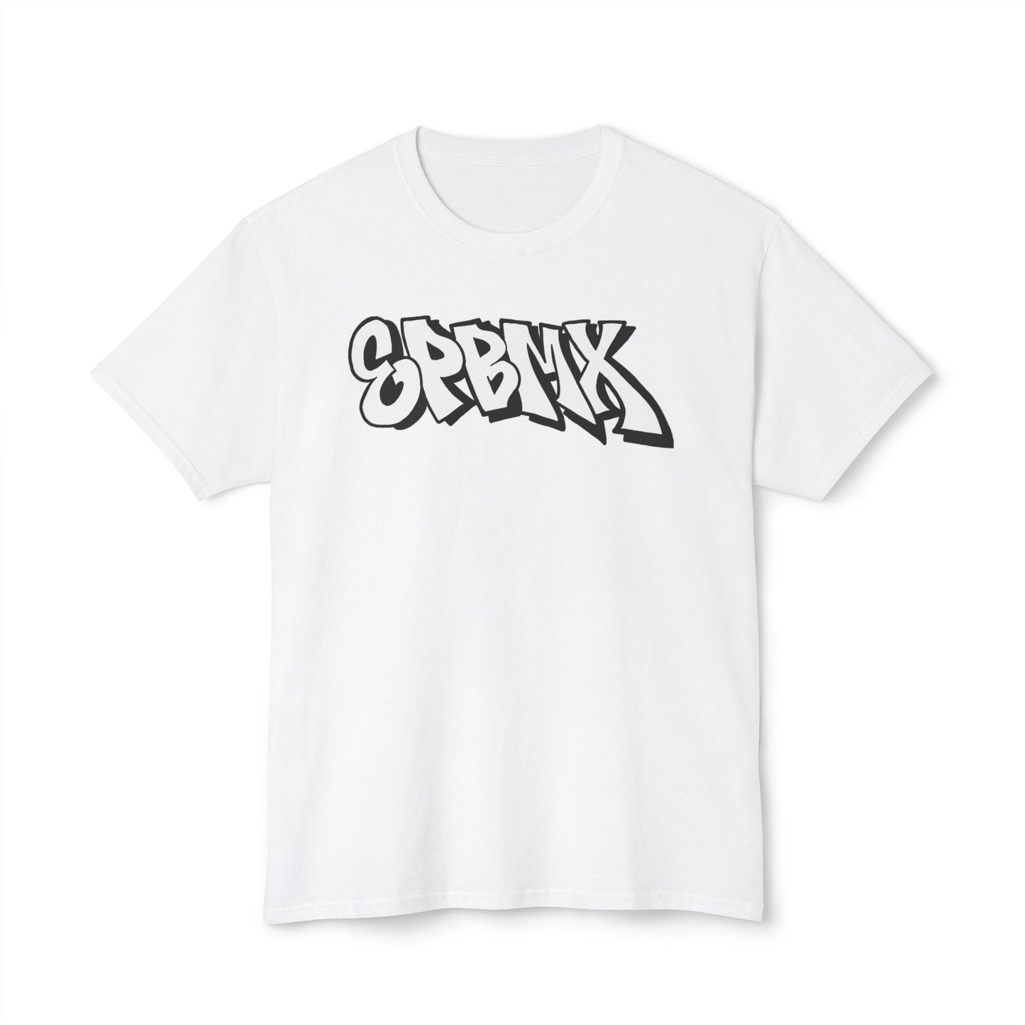 EPBMX Jib Graffiti in B/W - mens cotton T