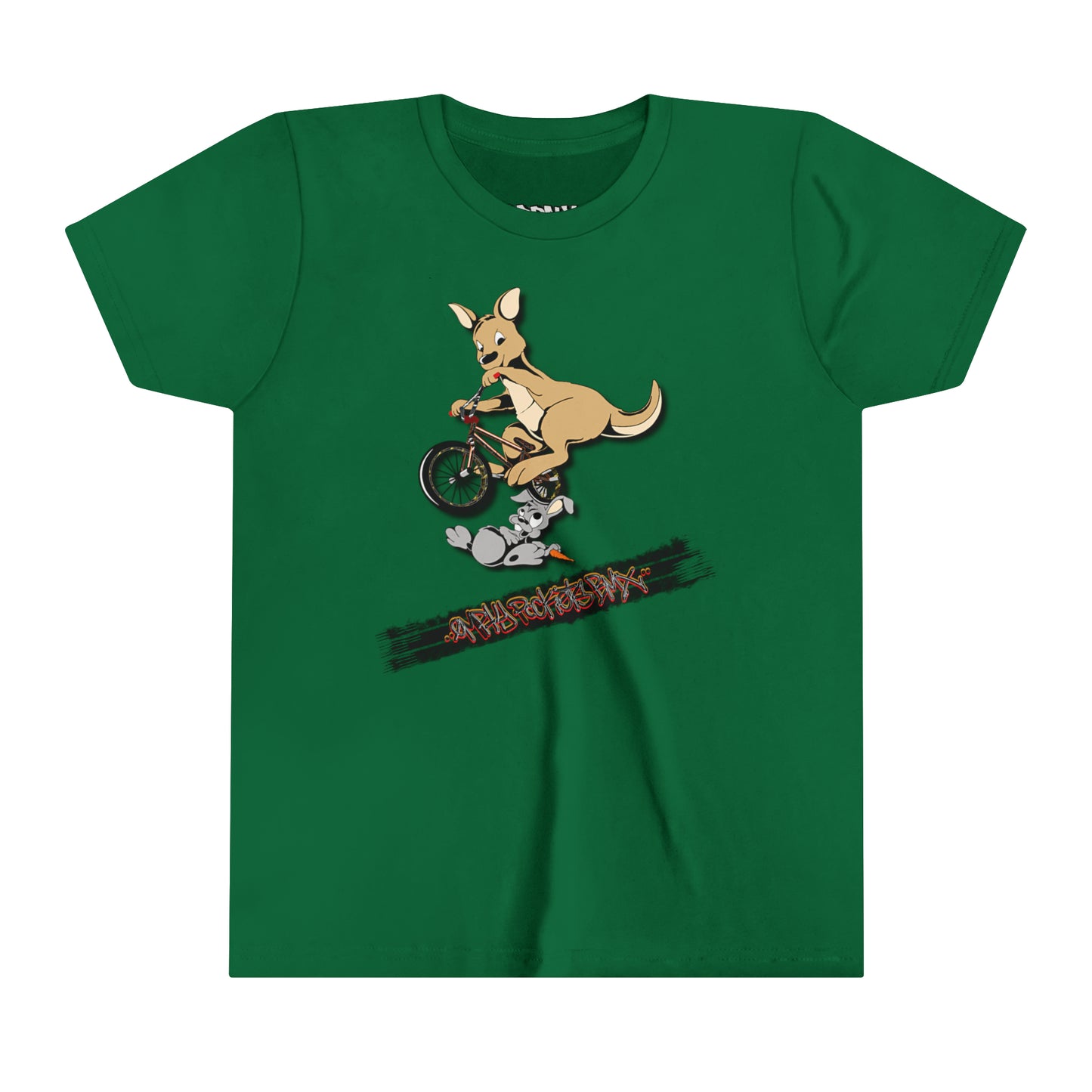 (Roo) Kangaroo Hops - Youth Short Sleeve Tee