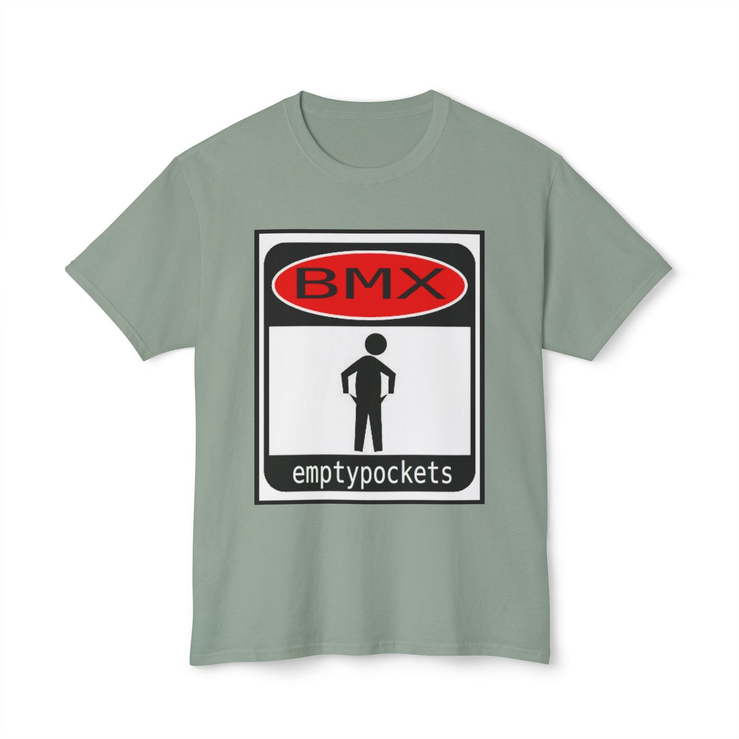 EPBMX warning sign- mens cotton T