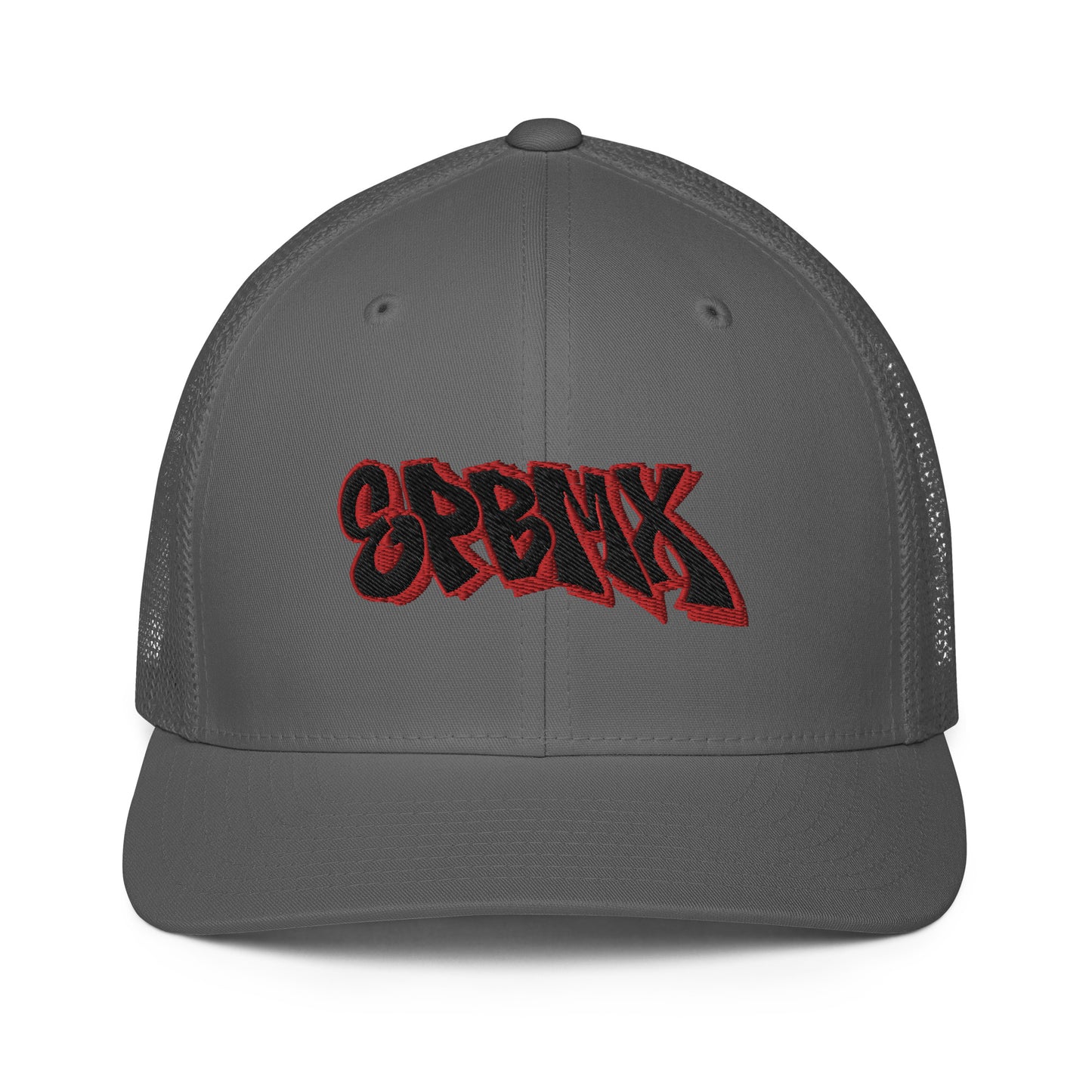 EPBMX Jib FlexFit Trucker- Red Shadow