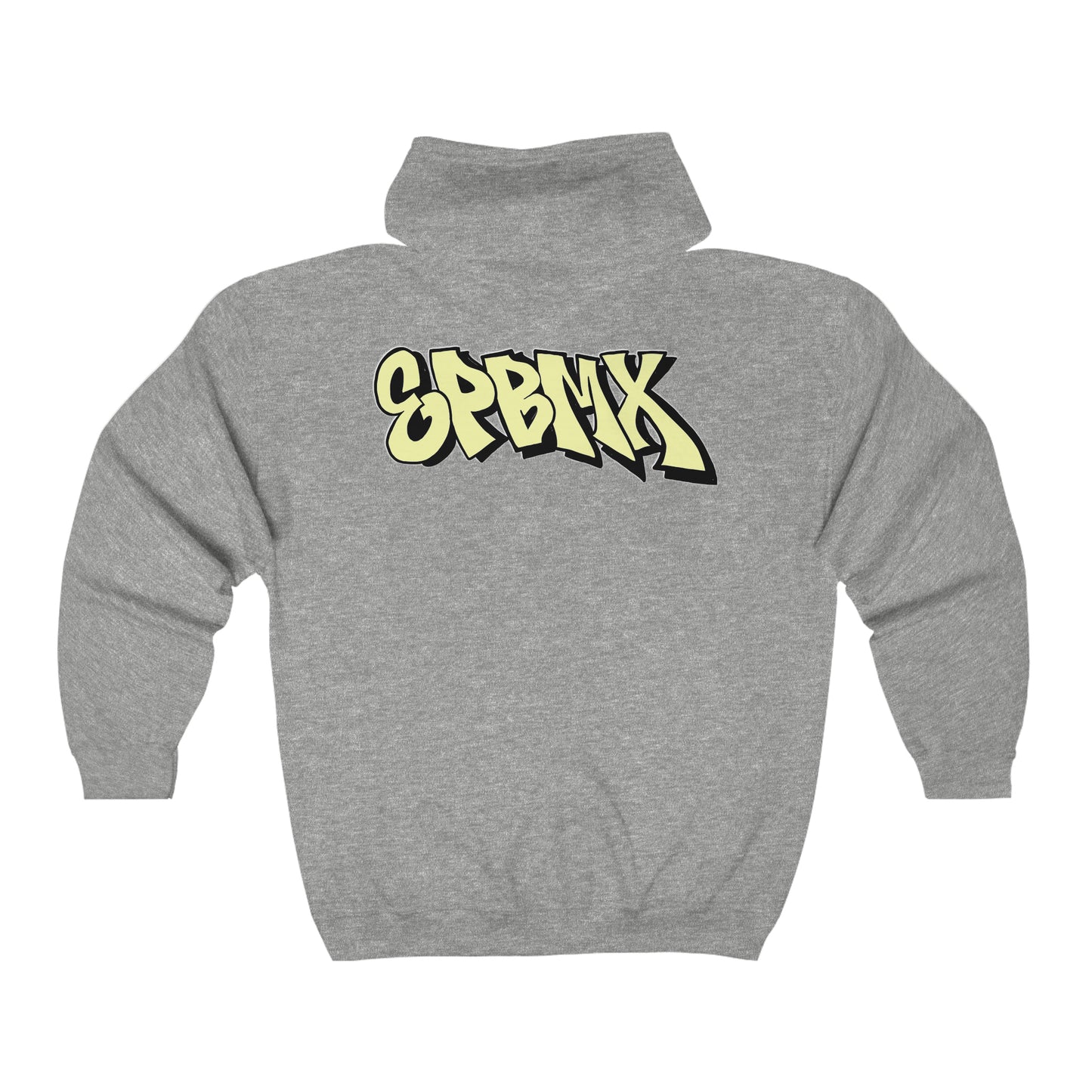 Jib Graffiti Zipup Hoodie