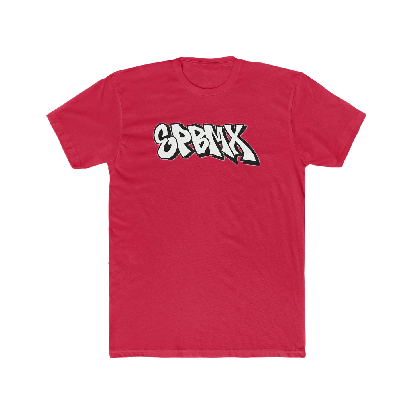 EPBMX Jib Graffiti in B/W - mens cotton T