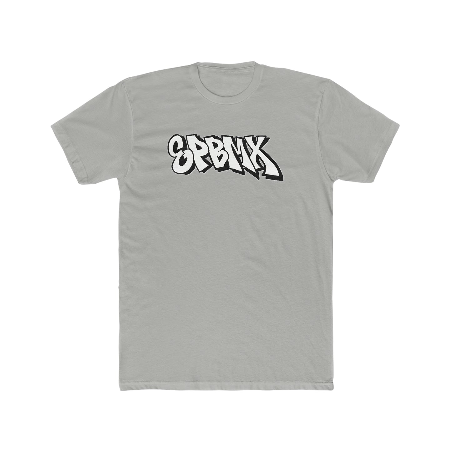 EPBMX Jib Graffiti in B/W - mens cotton T