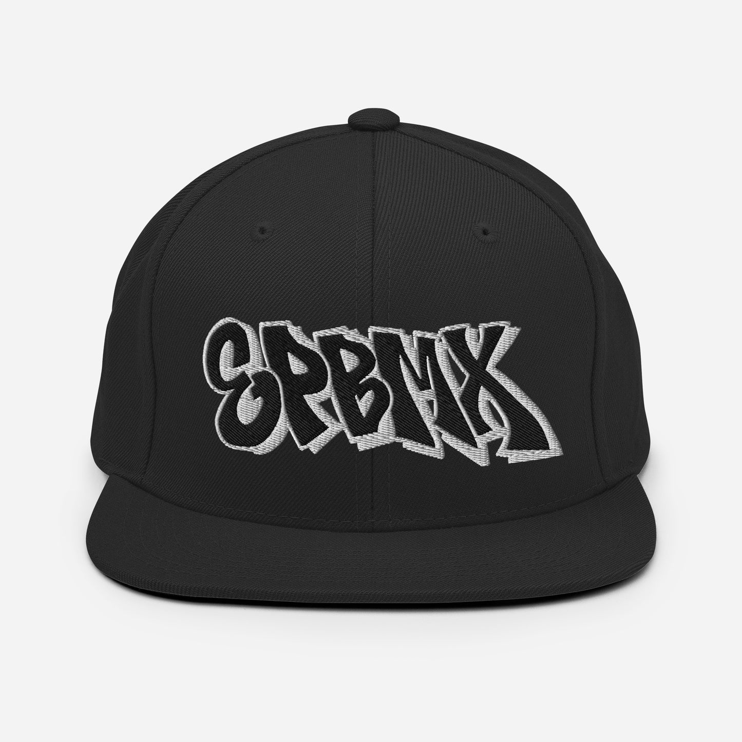 EPBMX Jib Graffiti b/w Snapback Hat