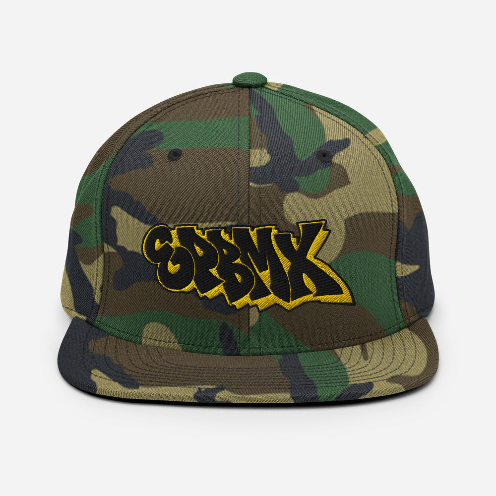 EPBMX Back Alley Jam - Graffiti Camo Snapback