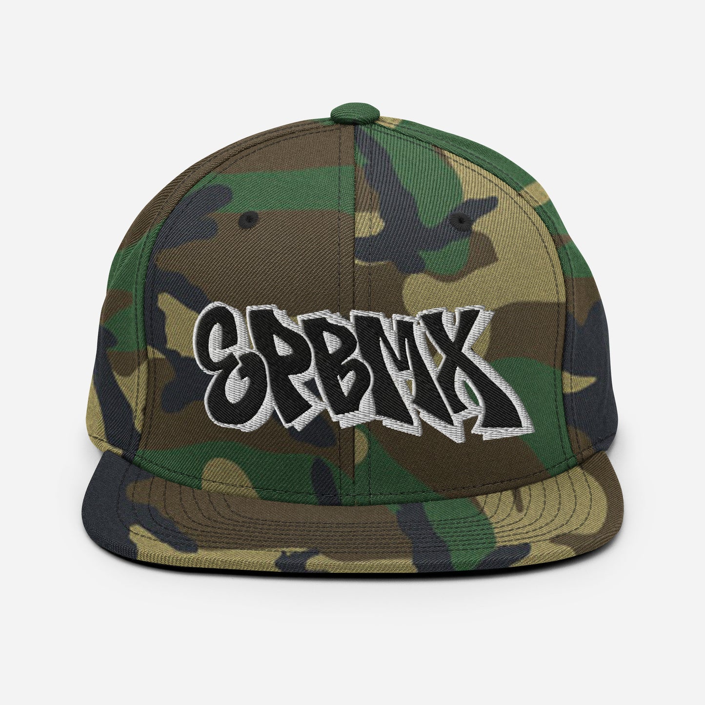 EPBMX Jib Graffiti b/w Snapback Hat